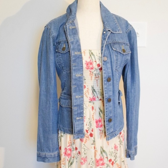 Offer $20! Eddie Bauer denim jean jacket - Picture 2 of 4